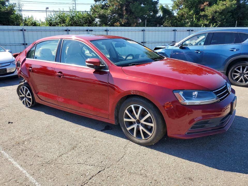 2017 Volkswagen Jetta მანქანა იყიდება აუქციონზე, vin: 3VWDB7AJ6HM368832, აუქციონის ნომერი: 58568396