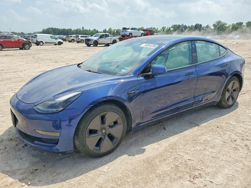 58064286 :رقم المزاد ، 5YJ3E1EA9MF989798 vin ، 2021 Tesla Model 3 مزاد بيع