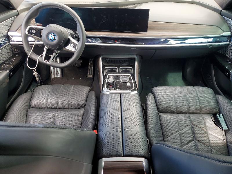 2024 Bmw I7 მანქანა იყიდება აუქციონზე, vin: WBY83EH08RCR26734, აუქციონის ნომერი: 56432286