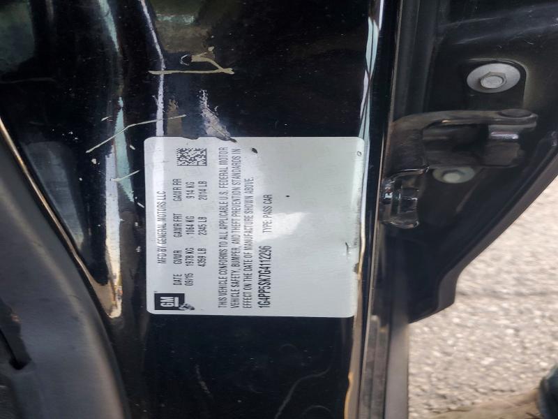 Продажа на аукционе авто 2016 Buick Verano, vin: 1G4PP5SK7G4112296, номер лота: 56348796