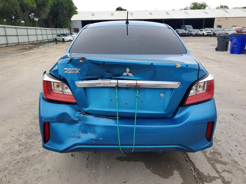 2022 Mitsubishi Mirage მანქანა იყიდება აუქციონზე, vin: ML32FUFJ4NHF07223, აუქციონის ნომერი: 55597146