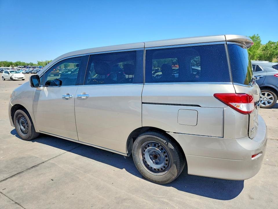 57835156 :رقم المزاد ، JN8AE2KP7B9009809 vin ، 2011 Nissan Quest مزاد بيع
