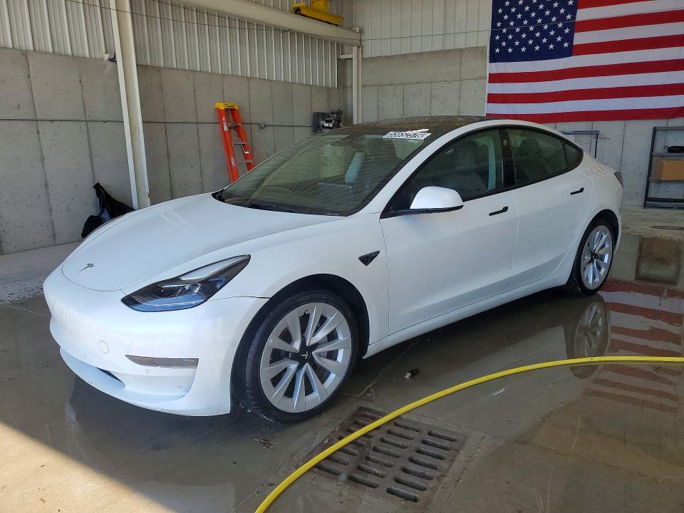 Продаж на аукціоні авто 2022 Tesla Model 3, vin: 5YJ3E1EA5NF285504, номер лоту: 55652576