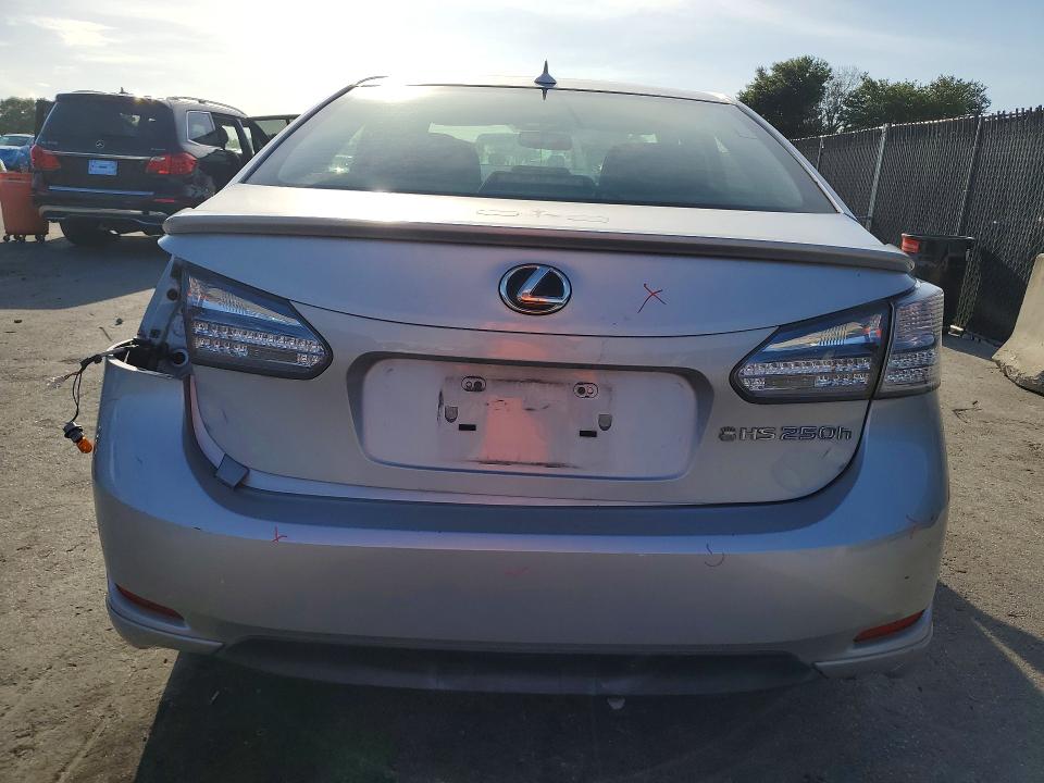 Aukcja sprzedaży 2012 Lexus Hs, vin: JTHBB1BA0C2050077, numer aukcji: 57350376