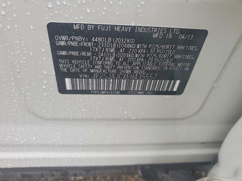 Продажа на аукционе авто 2014 Subaru Forester, vin: JF2SJAJCXEH435557, номер лота: 56445936