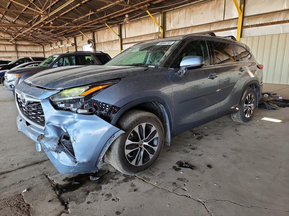 58844746 :رقم المزاد ، 5TDHZRBH3LS029641 vin ، 2020 Toyota Highlander مزاد بيع