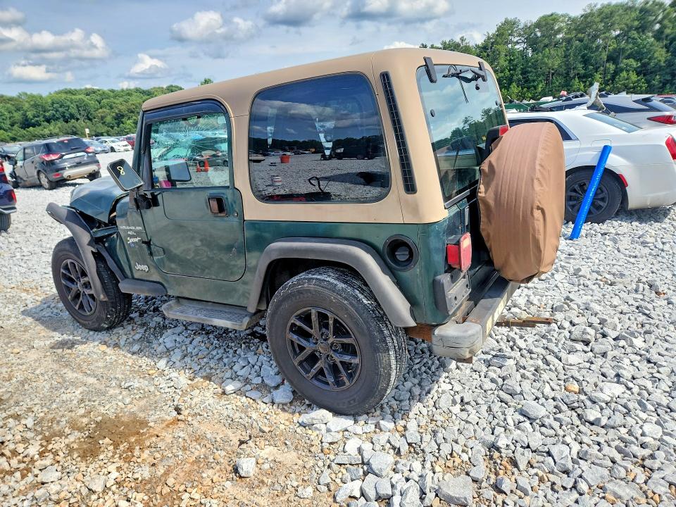 58355496 :رقم المزاد ، 1J4FA49S91P367646 vin ، 2001 Jeep Wrangler / Tj مزاد بيع