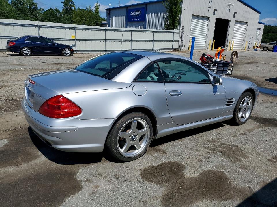 2003 Mercedes-benz Sl მანქანა იყიდება აუქციონზე, vin: WDBSK75F53F055665, აუქციონის ნომერი: 58391276