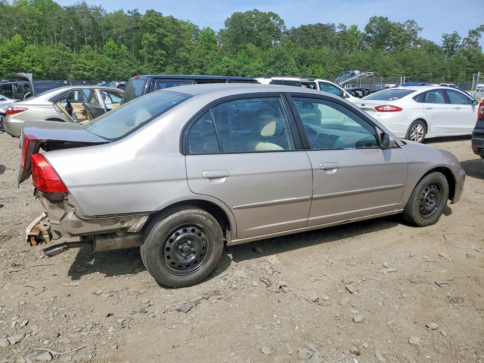 56315726 :رقم المزاد ، 1HGES16692L005069 vin ، 2002 Honda Civic مزاد بيع