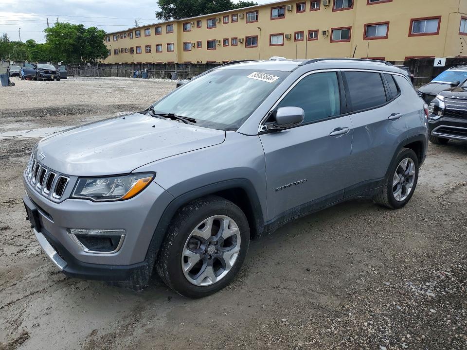 Aukcja sprzedaży 2019 Jeep Compass, vin: 3C4NJCCB7KT802388, numer aukcji: 55003646