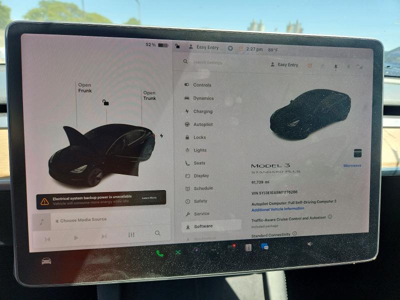 57075236 :رقم المزاد ، 5YJ3E1EA5MF976286 vin ، 2021 Tesla Model 3 مزاد بيع