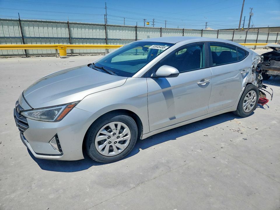55846486 :رقم المزاد ، 5NPD74LF5KH462340 vin ، 2019 Hyundai Elantra مزاد بيع