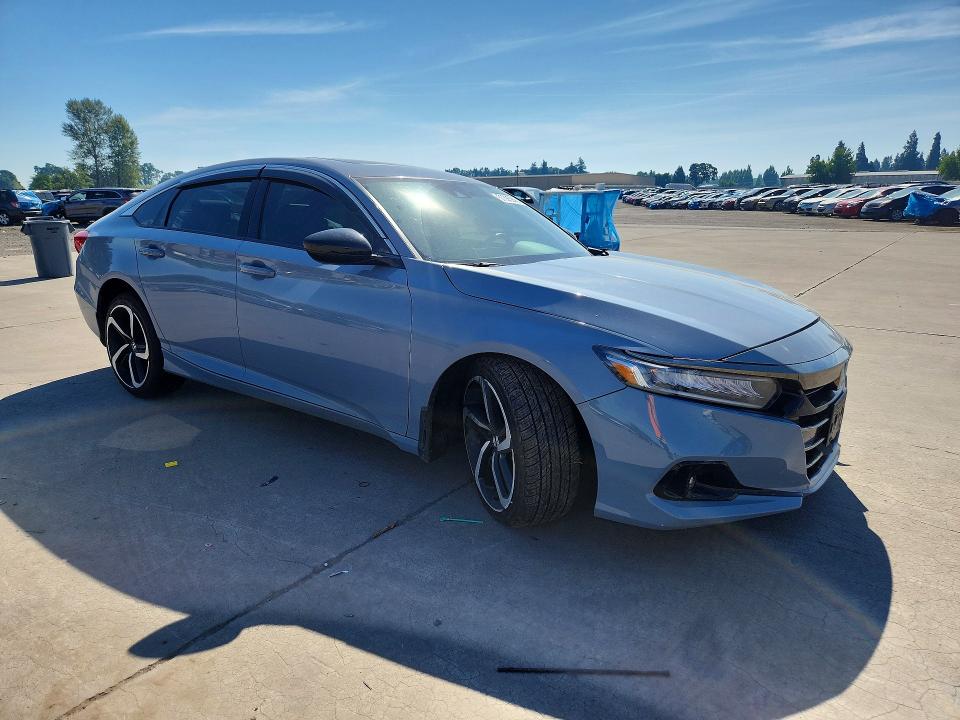 Продажа на аукционе авто 2021 Honda Accord, vin: 1HGCV2F34MA013895, номер лота: 57393946