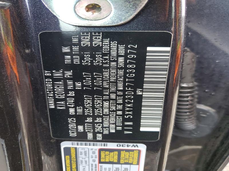 Продаж на аукціоні авто 2026 Kia Sportage, vin: 5XYK23DF7TG387972, номер лоту: 58939686