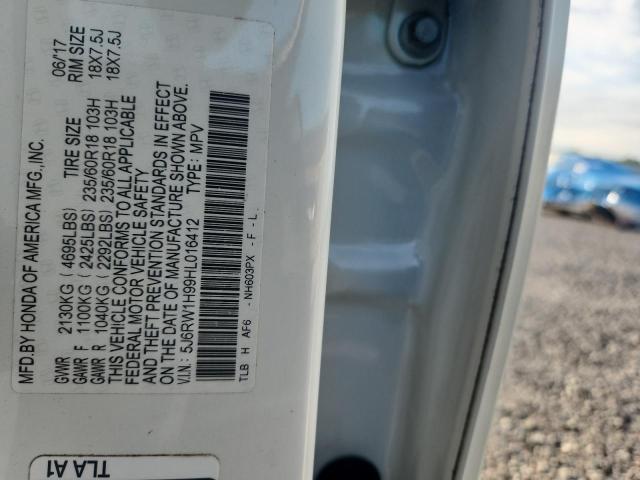 Aukcja sprzedaży 2017 Honda Cr-v, vin: 5J6RW1H99HL016412, numer aukcji: 56353466