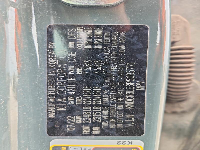 55505166 :رقم المزاد ، KNDCR3LE3P5035771 vin ، 2023 Kia Niro مزاد بيع