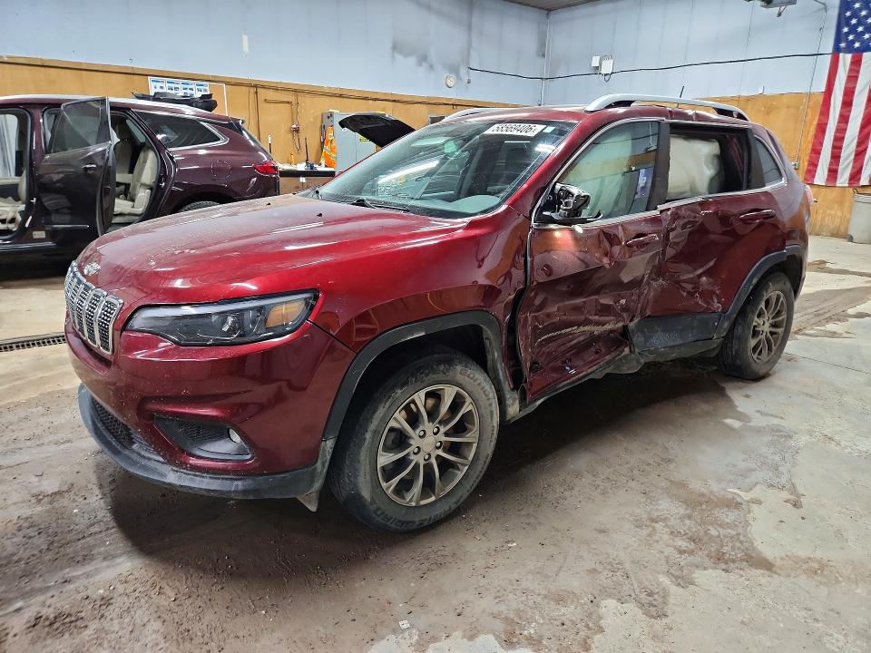 58569406 :رقم المزاد ، 1C4PJMLB7KD407616 vin ، 2019 Jeep Cherokee مزاد بيع