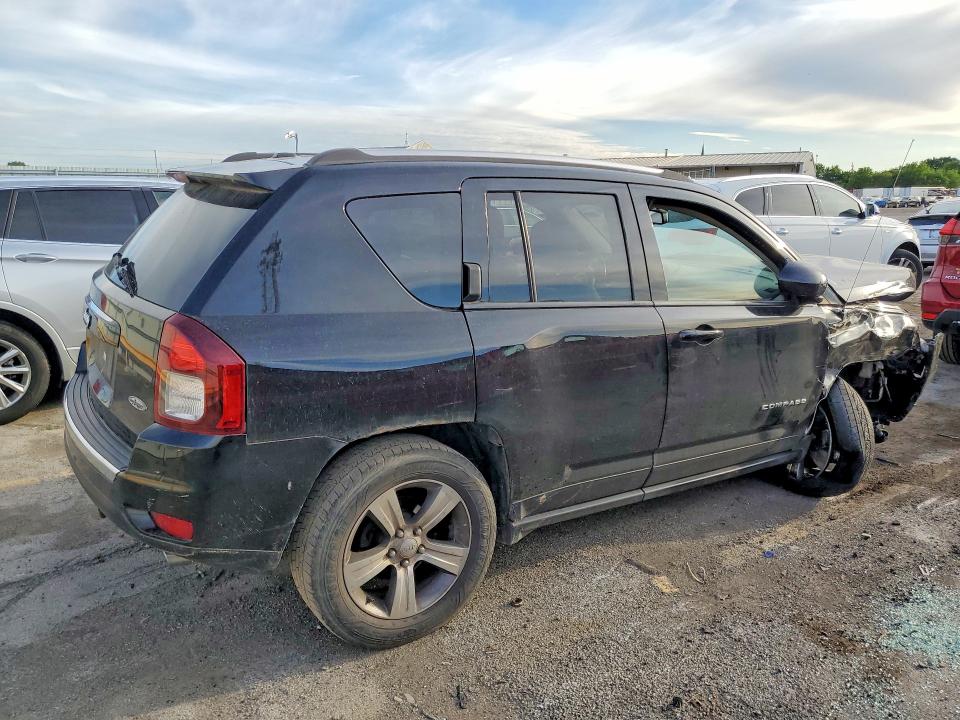 2017 Jeep Compass მანქანა იყიდება აუქციონზე, vin: 1C4NJDEB8HD192485, აუქციონის ნომერი: 55446466