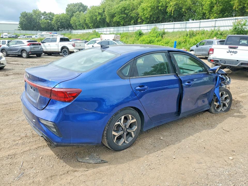58049506 :رقم المزاد ، 3KPF24AD6LE176043 vin ، 2020 Kia Forte مزاد بيع