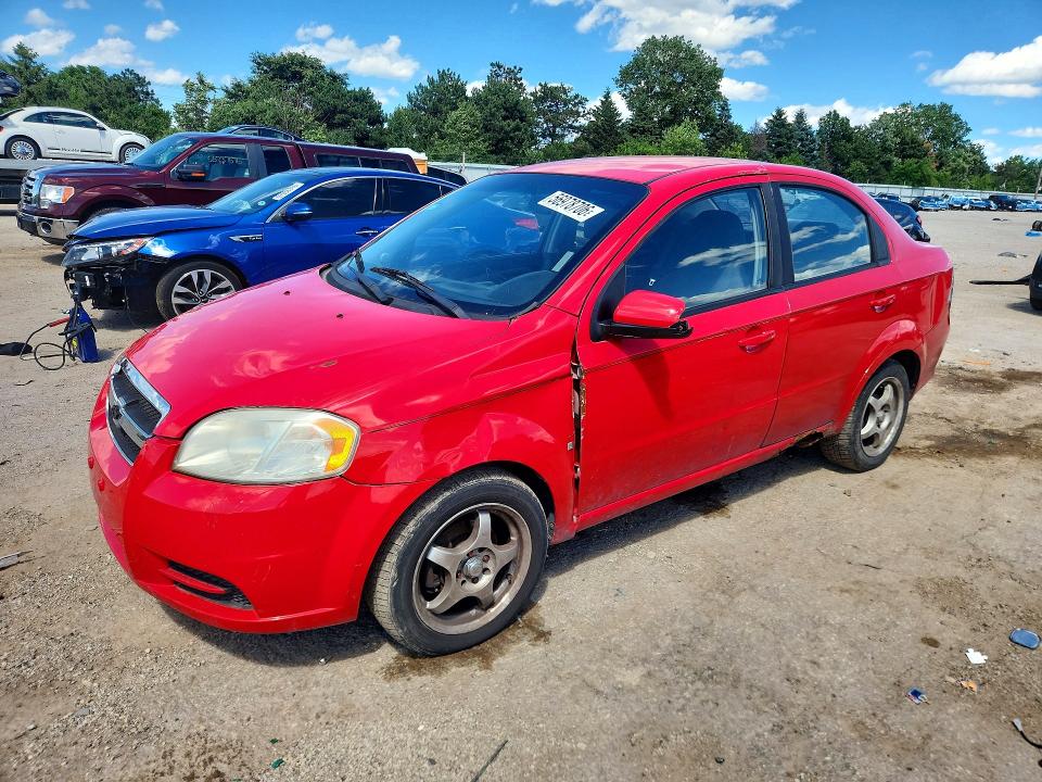56978706 :رقم المزاد ، KL1TD56E59B381063 vin ، 2009 Chevrolet Aveo مزاد بيع