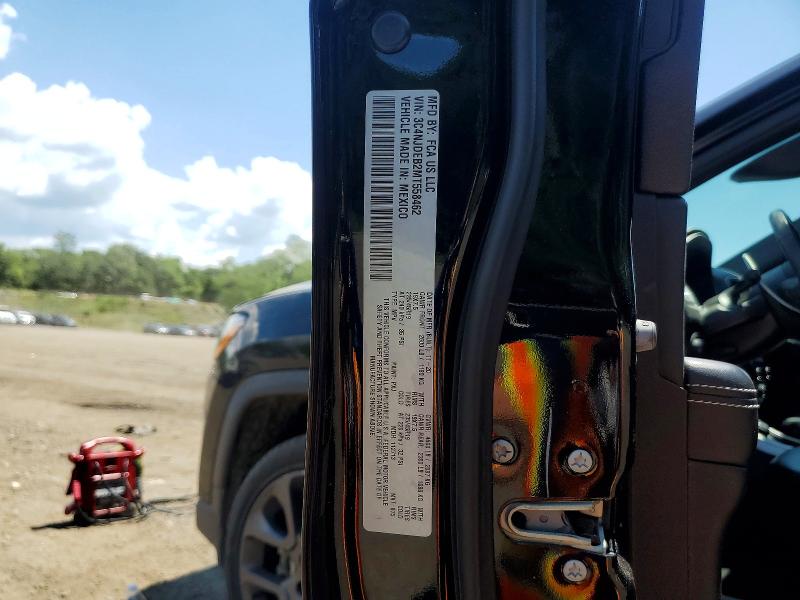 Продажа на аукционе авто 2021 Jeep Compass, vin: 3C4NJDEB2MT558462, номер лота: 59091806