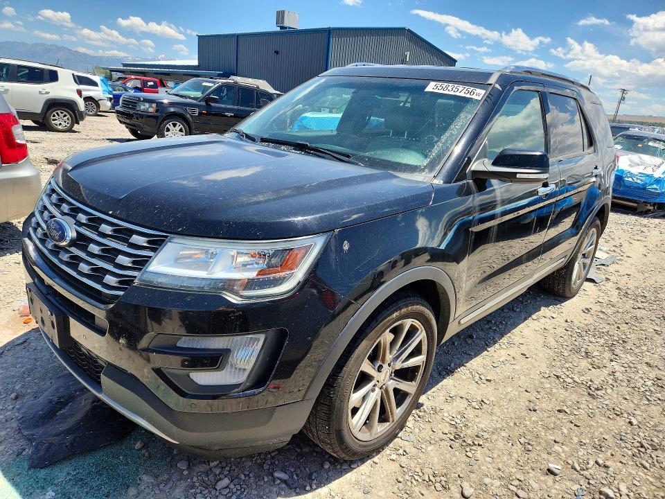 55835756 :رقم المزاد ، 1FM5K8F8XGGC27009 vin ، 2016 Ford Explorer مزاد بيع