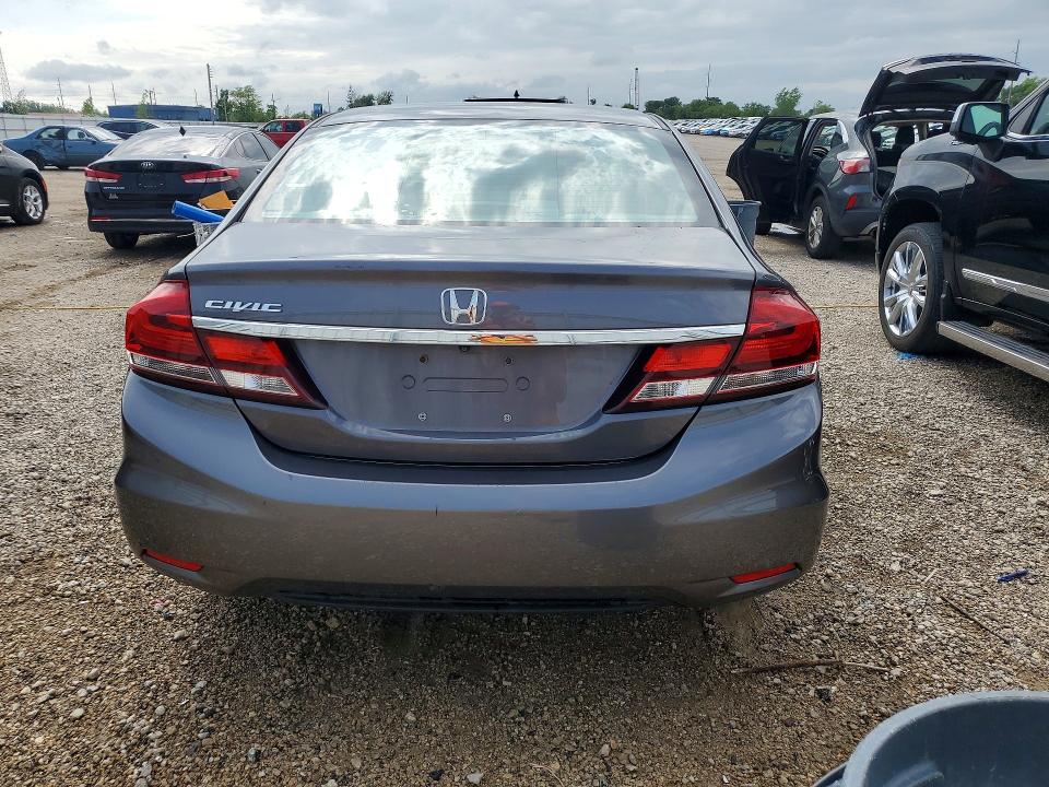 56846696 :رقم المزاد ، 19XFB2F80EE011687 vin ، 2014 Honda Civic مزاد بيع