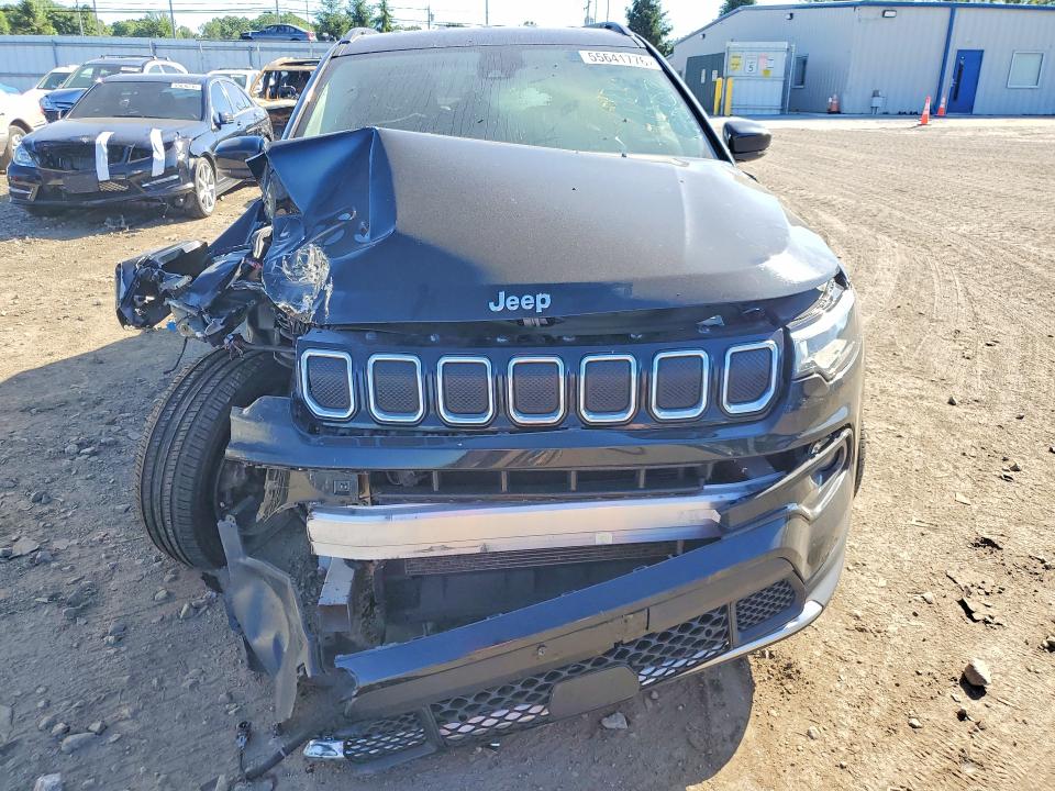 2022 Jeep Compass მანქანა იყიდება აუქციონზე, vin: 3C4NJDCB1NT227361, აუქციონის ნომერი: 55641776