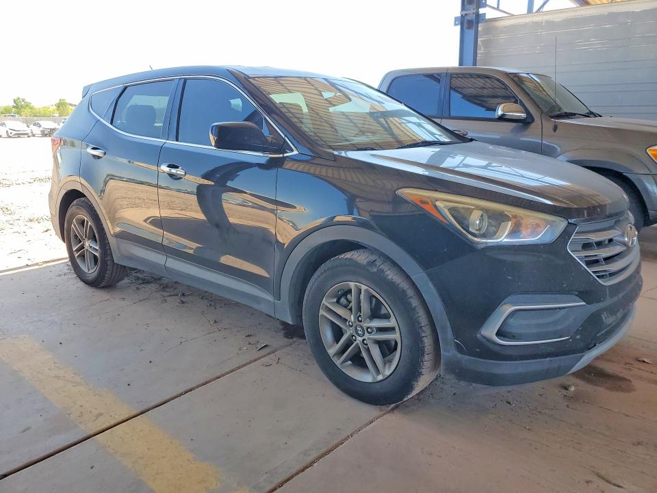56598866 :رقم المزاد ، 5NMZT3LB0JH095531 vin ، 2018 Hyundai Santa Fe Sport مزاد بيع