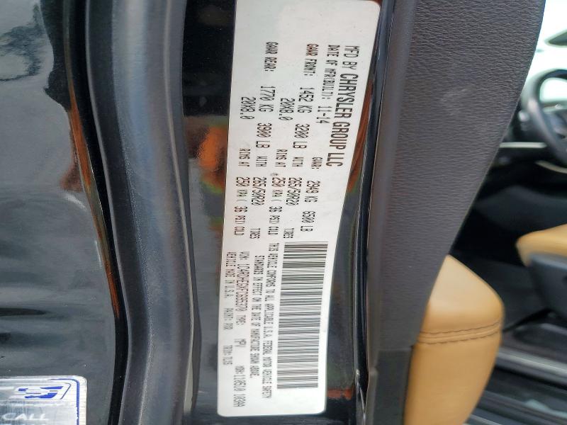 Продажа на аукционе авто 2015 Dodge Durango, vin: 1C4RDHEGXFC695370, номер лота: 56460876