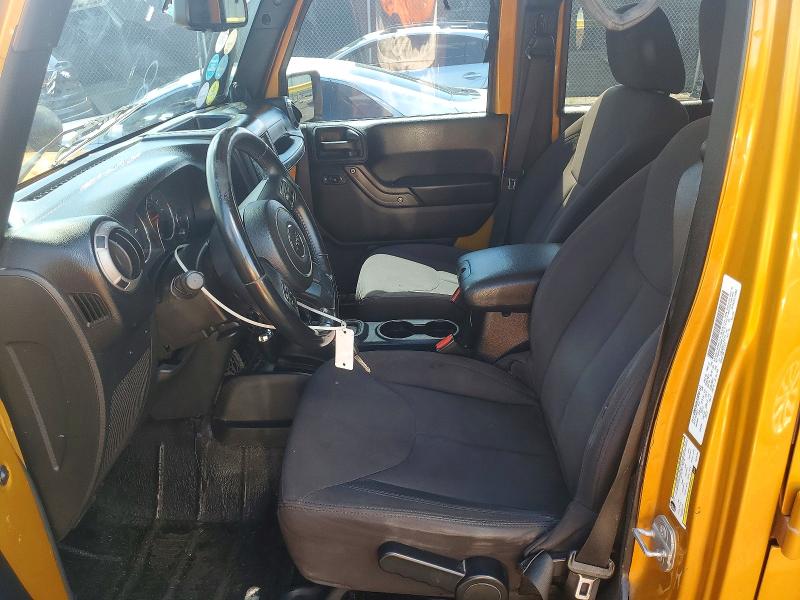 Продажа на аукционе авто 2014 Jeep Wrangler Unlimited, vin: 1C4BJWDG1EL276774, номер лота: 58074366