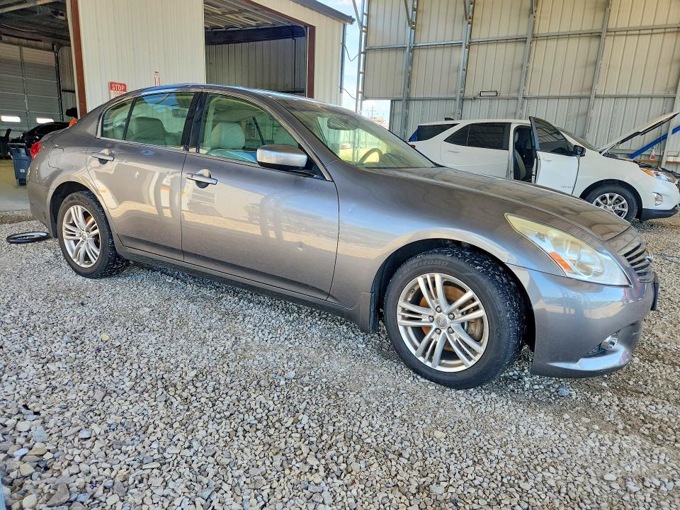 2011 Infiniti G25 Sedan მანქანა იყიდება აუქციონზე, vin: JN1DV6AR6BM653773, აუქციონის ნომერი: 56862146