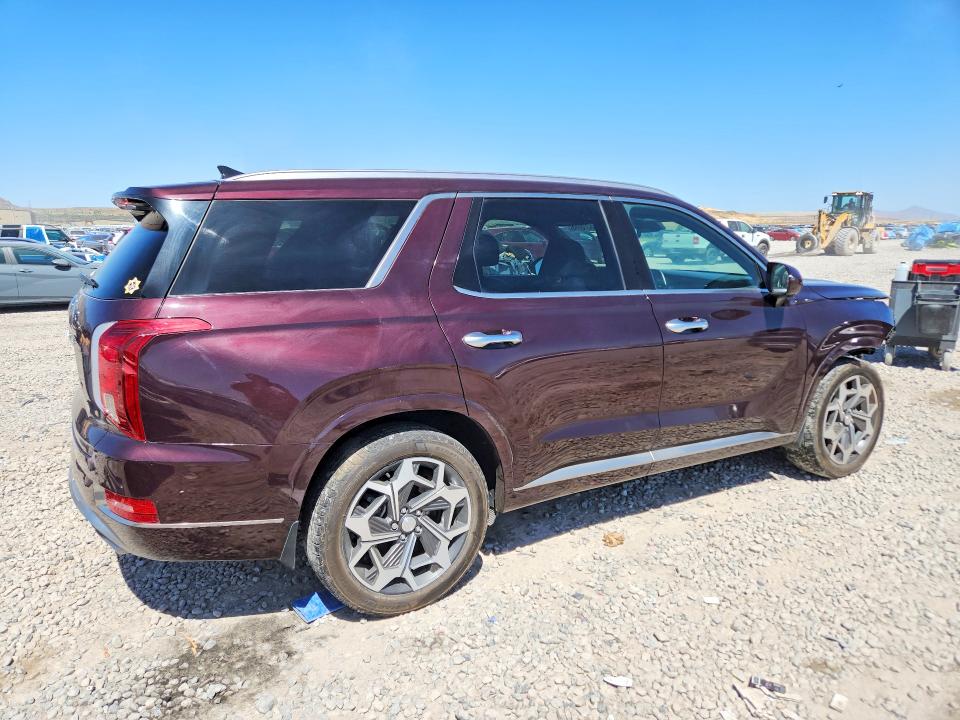 55378996 :رقم المزاد ، KM8R74HE8NU355391 vin ، 2022 Hyundai Palisade مزاد بيع