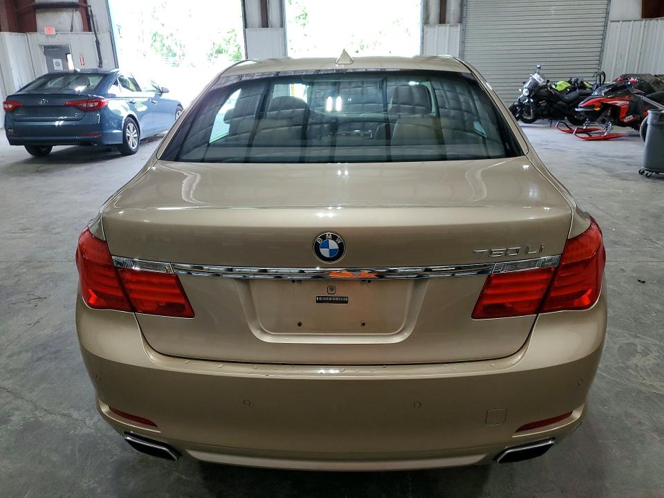 2011 Bmw 750 მანქანა იყიდება აუქციონზე, vin: WBAKB8C58BCY65905, აუქციონის ნომერი: 57517306