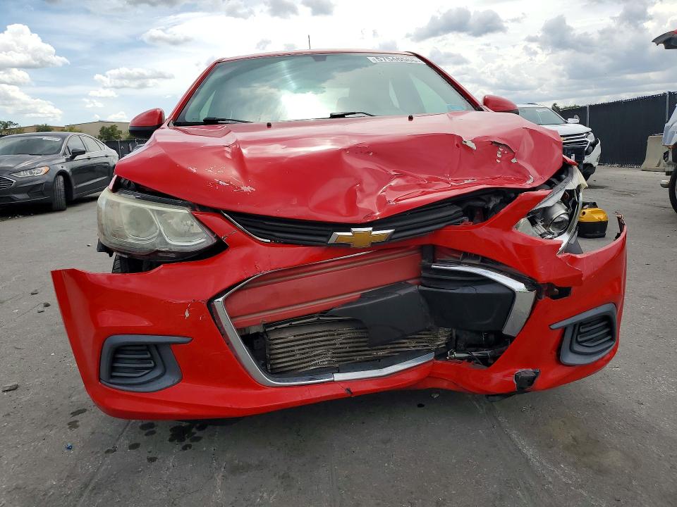 2017 Chevrolet Sonic მანქანა იყიდება აუქციონზე, vin: 1G1JF5SB7H4111639, აუქციონის ნომერი: 57546566