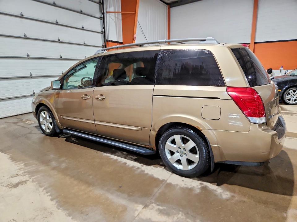 2004 Nissan Quest მანქანა იყიდება აუქციონზე, vin: 5N1BV28U24N339036, აუქციონის ნომერი: 55978726