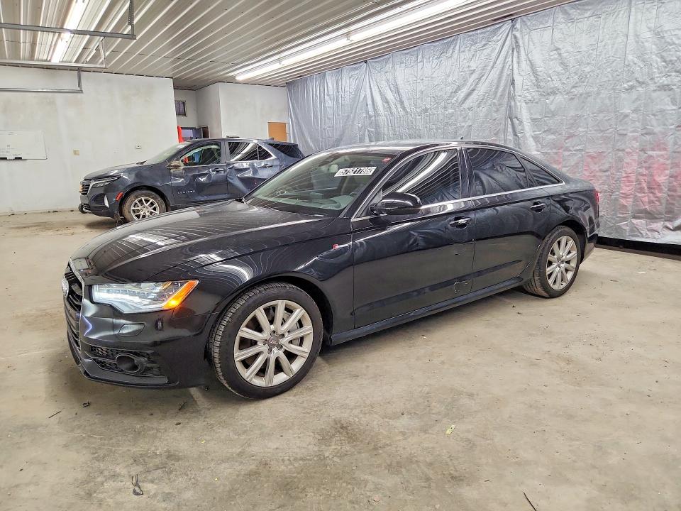 57521786 :رقم المزاد ، WAUHGAFC3FN020404 vin ، 2015 Audi A6 مزاد بيع