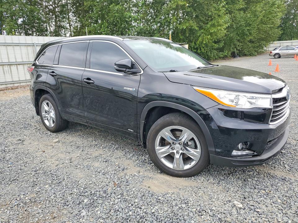 Продажа на аукционе авто 2016 Toyota Highlander Hybrid, vin: 5TDDCRFH2GS016086, номер лота: 58385526