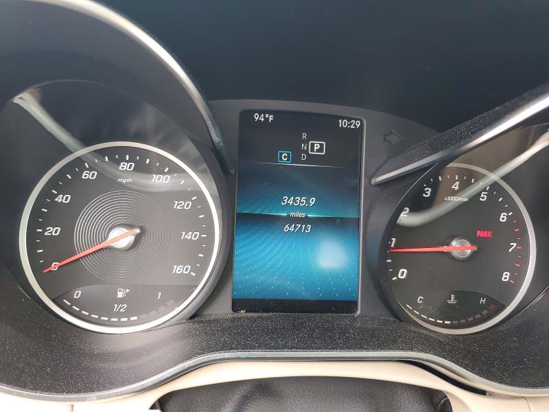 2020 Mercedes-benz C მანქანა იყიდება აუქციონზე, vin: WDDWF8DB2LR539423, აუქციონის ნომერი: 57830226