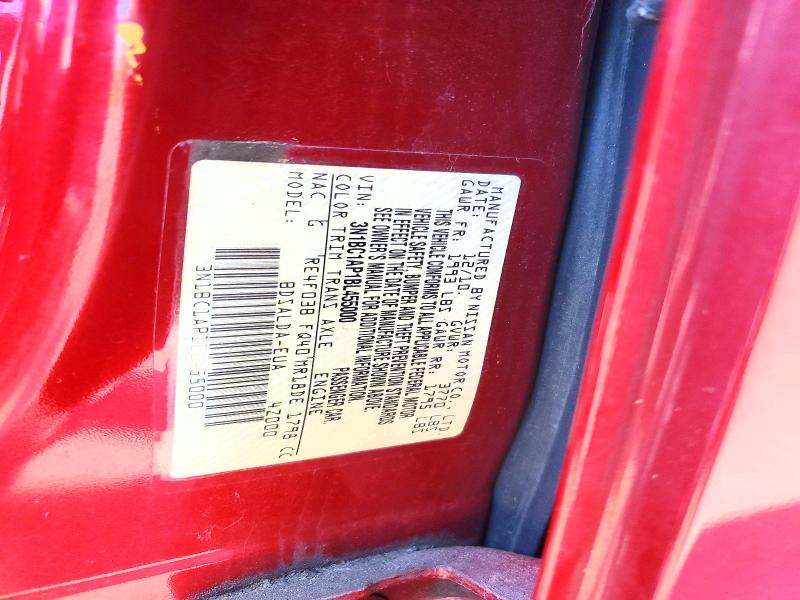 Продаж на аукціоні авто 2011 Nissan Versa, vin: 3N1BC1AP1BL455000, номер лоту: 55869666