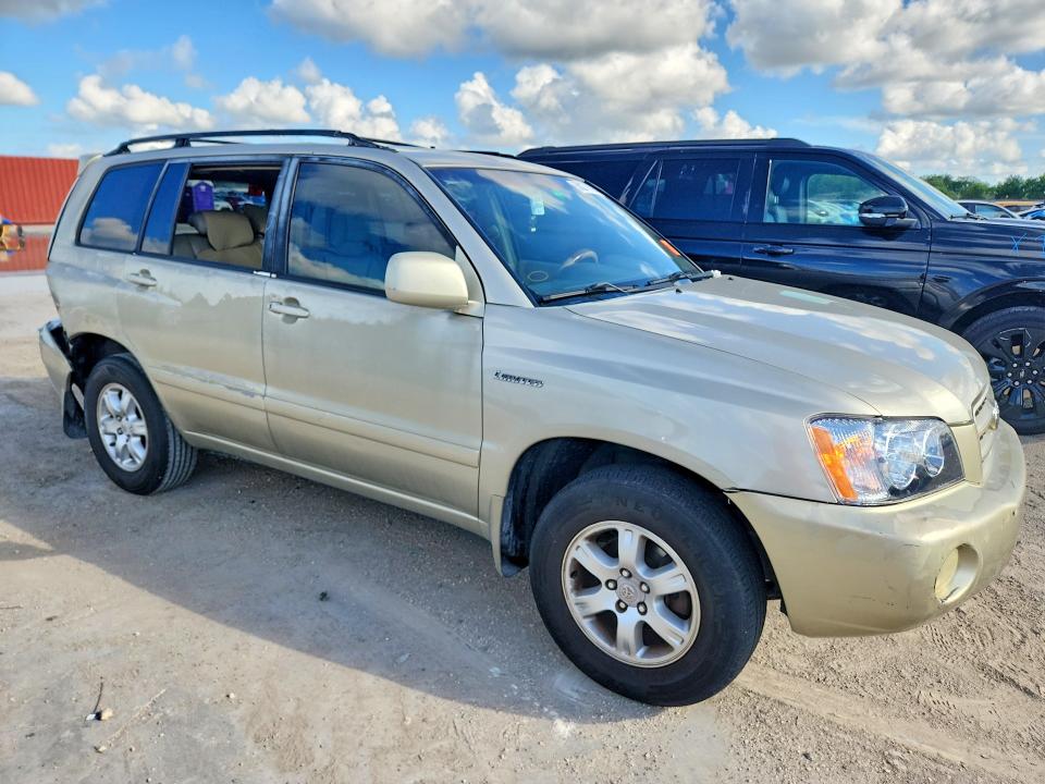 Продаж на аукціоні авто 2002 Toyota Highlander, vin: JTEGF21AX20032937, номер лоту: 58270086