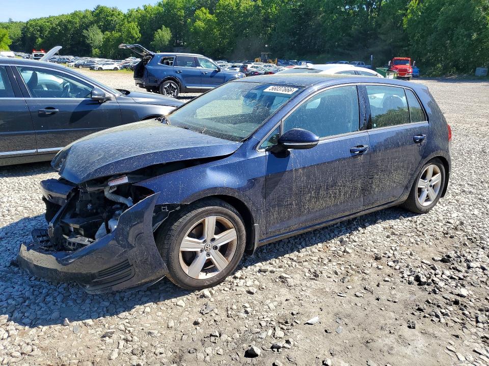 56037666 :رقم المزاد ، 3VW217AU4HM009371 vin ، 2017 Volkswagen Golf مزاد بيع