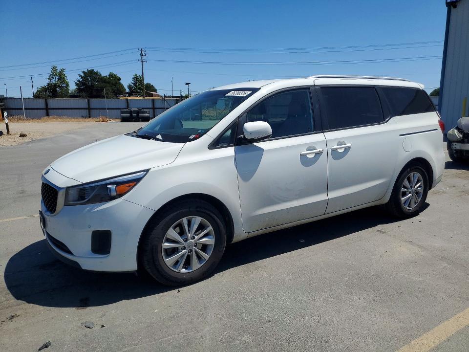 2016 Kia Sedona მანქანა იყიდება აუქციონზე, vin: KNDMB5C1XG6208701, აუქციონის ნომერი: 56286516