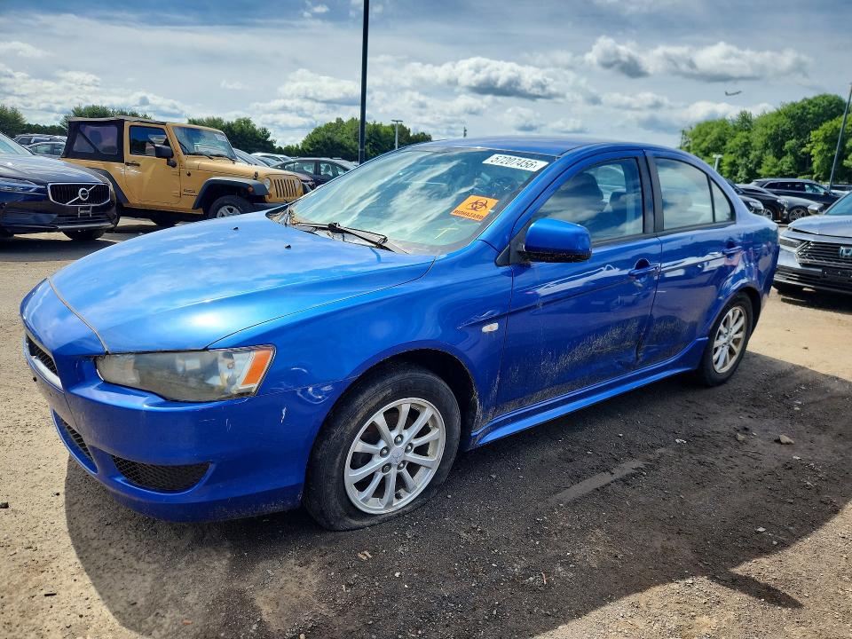 57207456 :رقم المزاد ، JA32U2FU0AU002228 vin ، 2010 Mitsubishi Lancer مزاد بيع