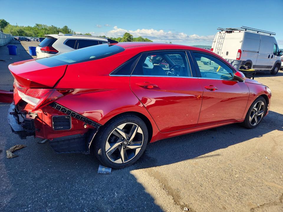 Продажа на аукционе авто 2021 Hyundai Elantra, vin: 5NPLN4AG3MH005865, номер лота: 57294206