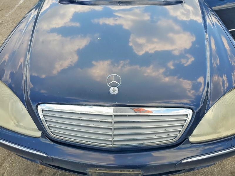 2000 Mercedes-benz S მანქანა იყიდება აუქციონზე, vin: WDBNG70J1YA086877, აუქციონის ნომერი: 58393046