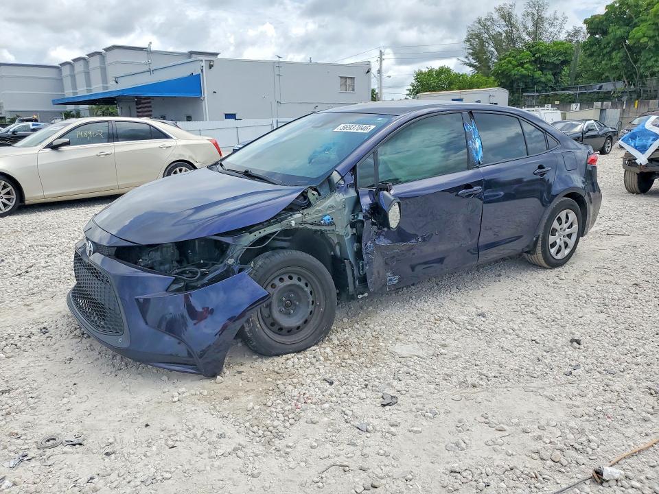 Продажа на аукционе авто 2020 Toyota Corolla, vin: JTDEPRAE2LJ004212, номер лота: 56937046