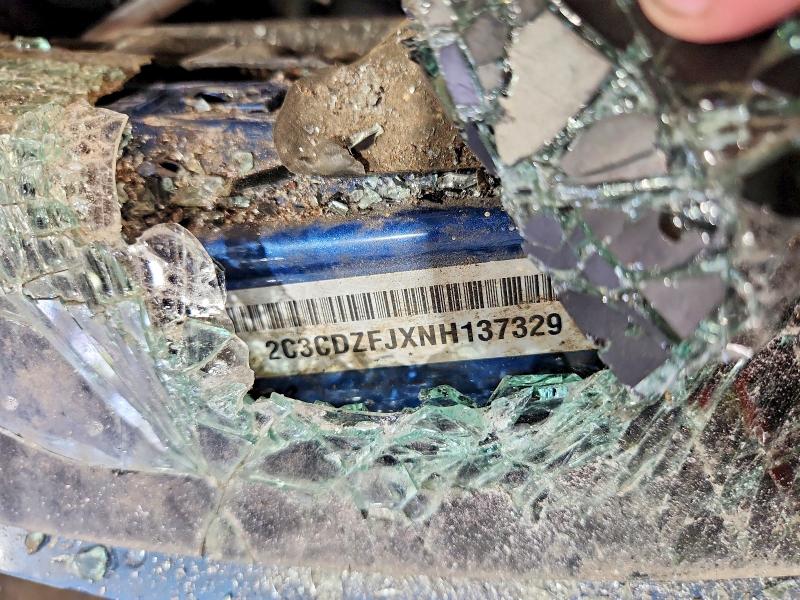 2022 Dodge Challenger მანქანა იყიდება აუქციონზე, vin: 2C3CDZFJXNH137329, აუქციონის ნომერი: 58050636