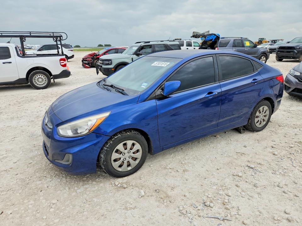 Auction sale of the 2016 Hyundai Accent, vin: KMHCT4AE2GU060687, lot number: 57931616