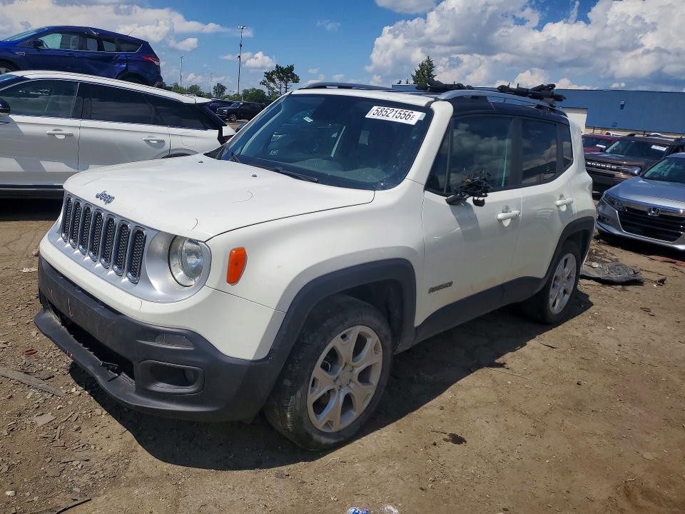 Продажа на аукционе авто 2018 Jeep Renegade, vin: ZACCJBDB4JPG91613, номер лота: 58521556